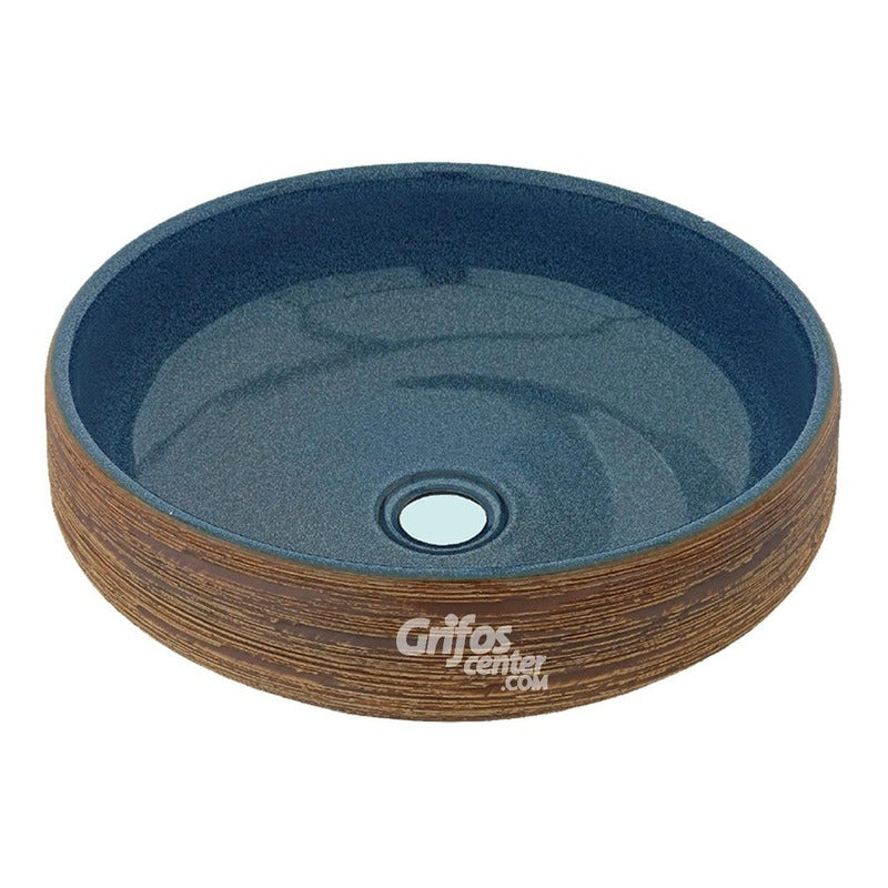 Lavamanos Circular Wood