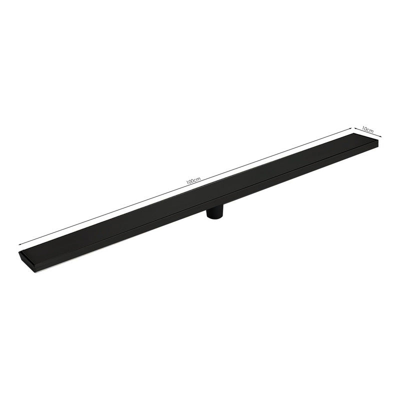 Rejilla De Piso Negro Invisible 100cm