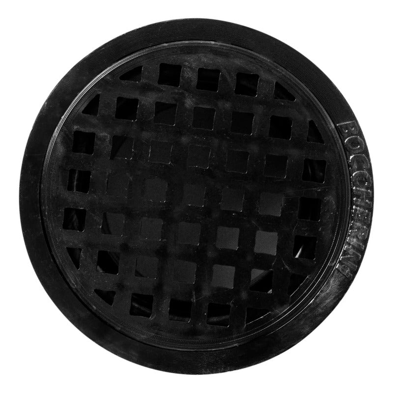 Rejilla De Piso Sifon 3x2 En Pvc Negra Anticucaracha