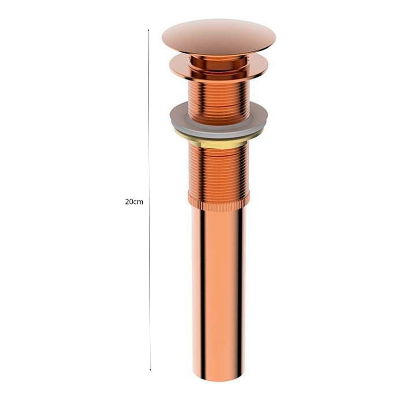 Desagüe De Push Oro Rosa Vintage