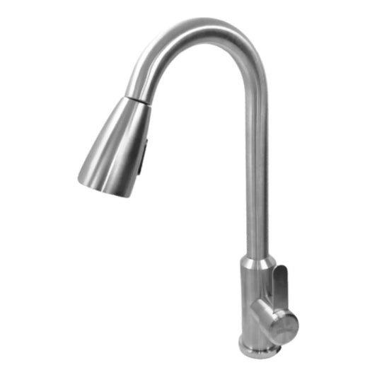 Grifería Llave Monocontrol Lavaplatos Cromada