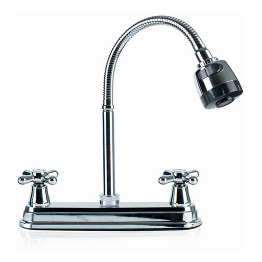 Grifería Lavaplatos Cierre Rápido Manija Tipo Cruceta