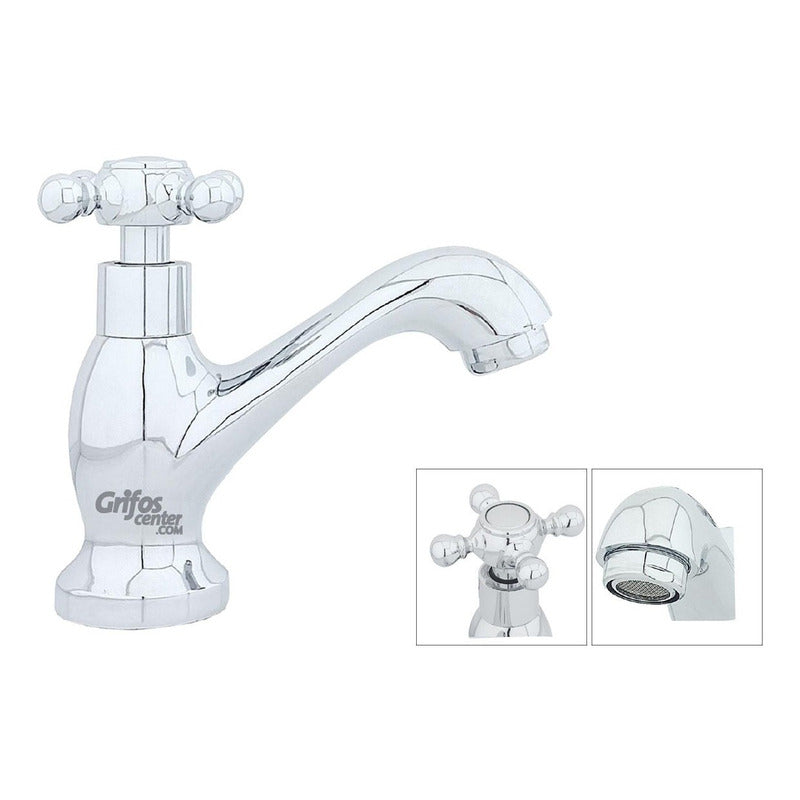 Llave Baja Lavamanos Agua Fria