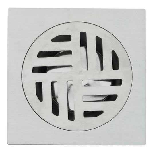 Rejilla De Piso Cuadrada 10cm En Acero  Azteca