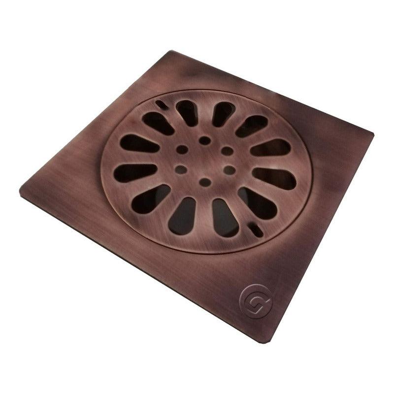 Rejilla Piso 10x10 Para Cobre Antiguo