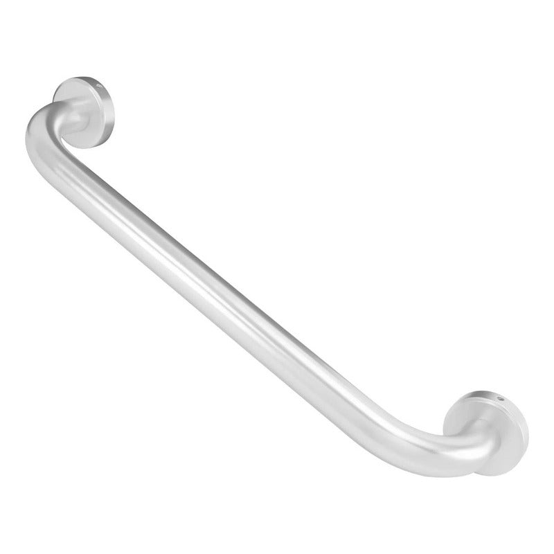 Barra Seguridad 40 Cm En Aluminio Inoxidable Boccherine Color Plateado