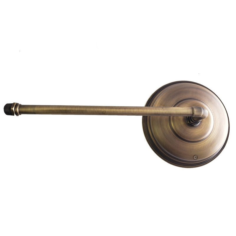 Ducha-regadera Bronce Antiguo 20cm Incluye Tubo 40cm Vitage