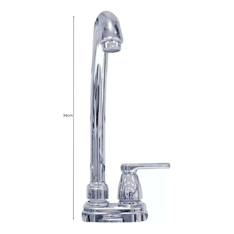 Grifería Ahorradora Para Lavaplatos Sencilla Nogal Grival