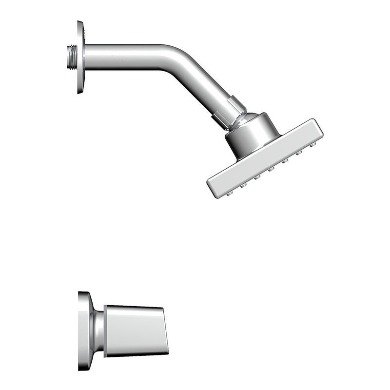 Ducha Sencilla Solid Cromo Grival