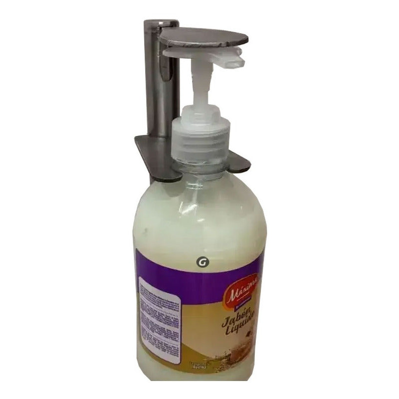 Dispensador Jabón Liquido- Antibacterial Con Pedal En Acero