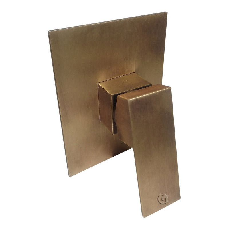 Monocontrol Ducha Vintage Acabado Bronce Antiguo