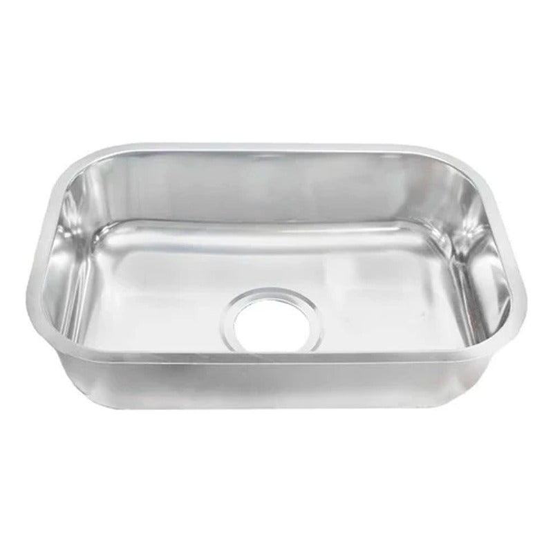 Lavaplatos Rectangular 56x34cm En Acero Inoxidable