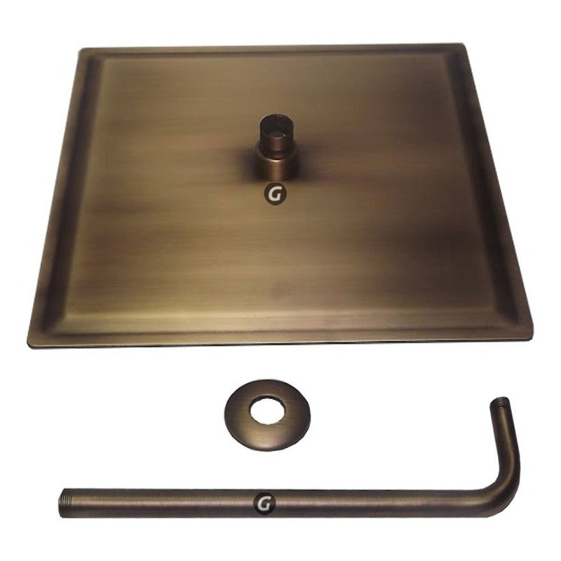 Kit Grifería Baño Vintage Bronce Antiguo