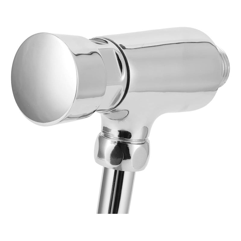 Llave Push Orinal Pequeño Metálica Ahorradora De Agua Inst.