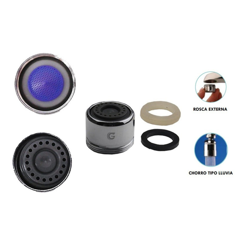 Ahorrador De Agua Metalico