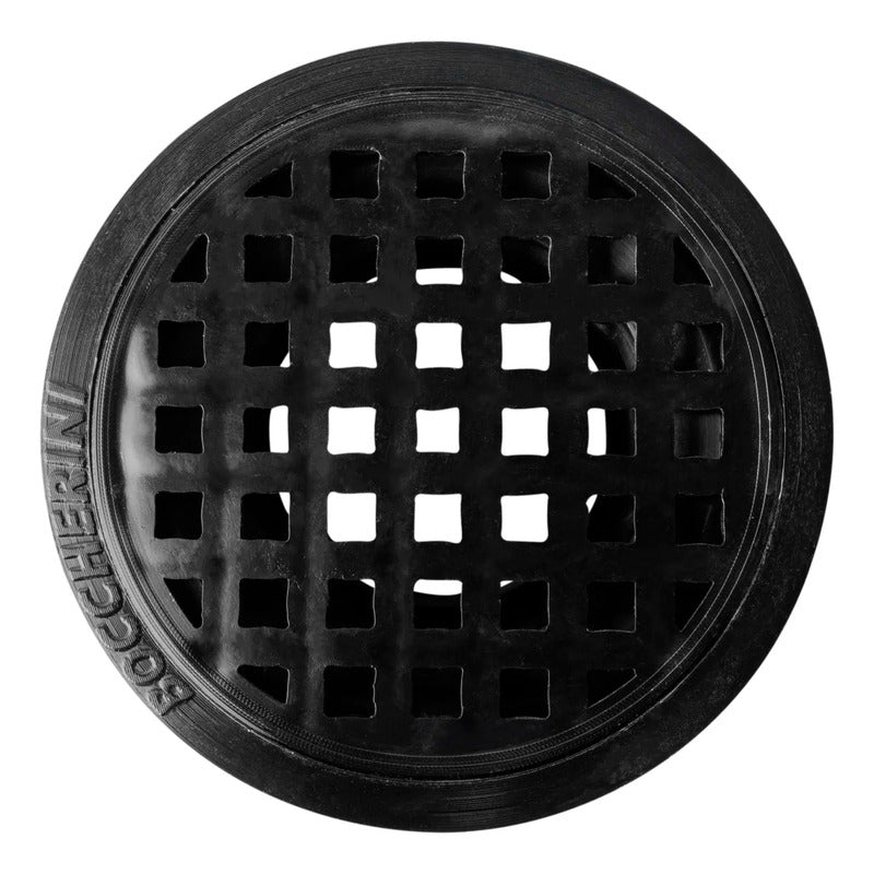 Rejilla De Piso Sifon 3x1.5 En Pvc Negra Anticucaracha