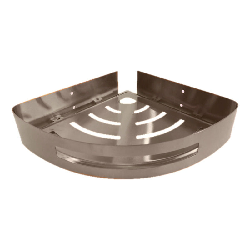 Organizador Repisa Esquinero Para Ducha/baño Acero Negro