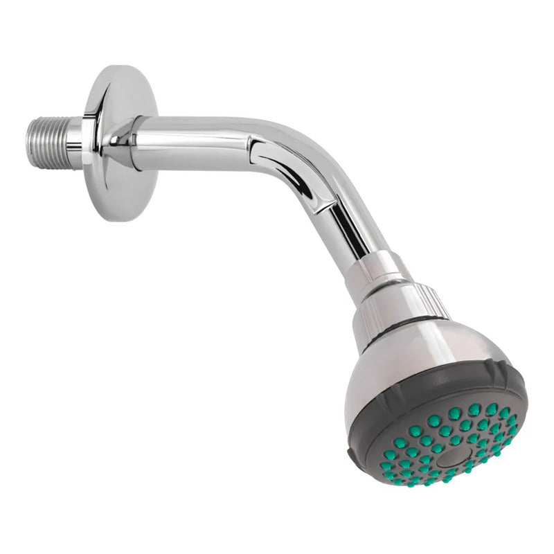 Set Regadera Ducha Tipo Lluvia Cromada