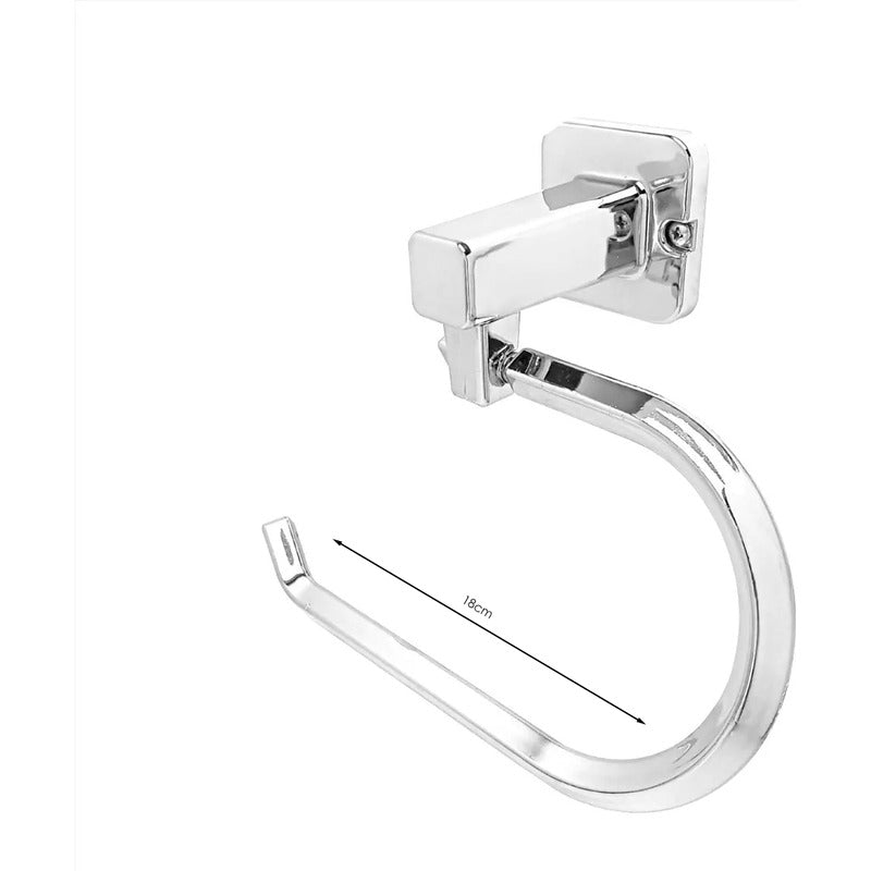 Juego De Accesorios Para Baño Base Cuadrada Abs X6