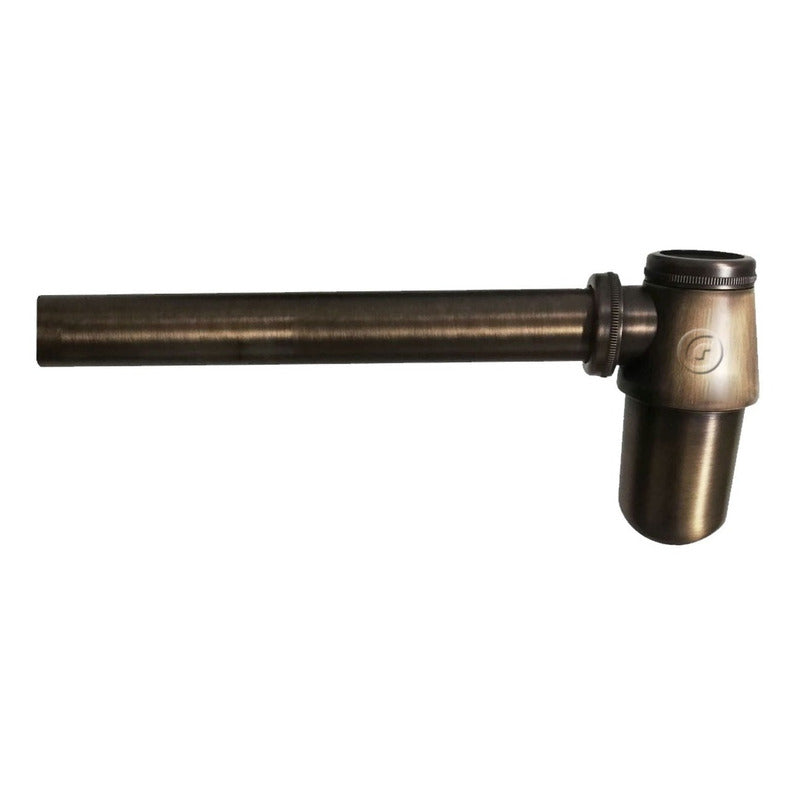Lavamanos 35cm Vintage Bronce Antiguo + Desagüe +sifón