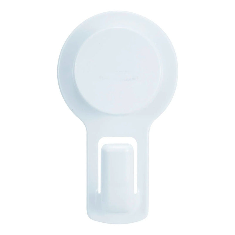 Perchero Para Baño En Ventosa Blanco