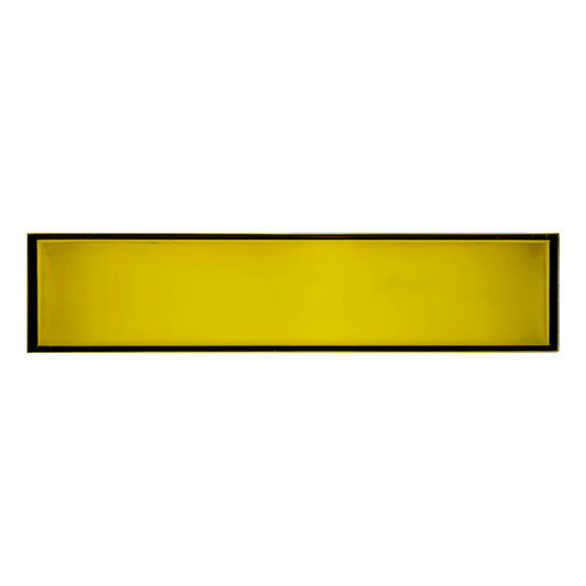 Rejilla De Piso Invisible Acero Inox. Dorado Cepillado 60*10