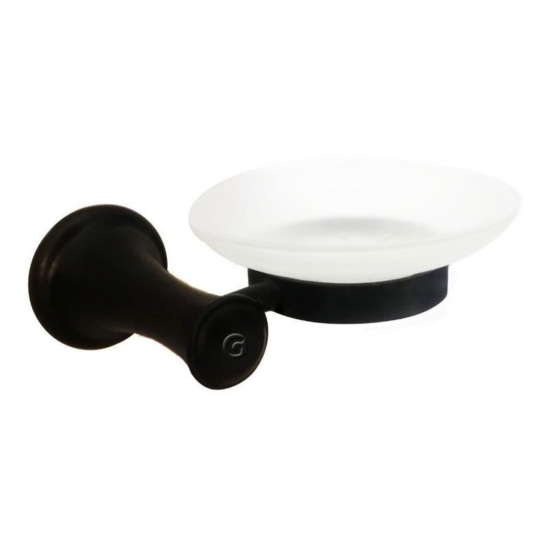 Jabonera Pared Negro
