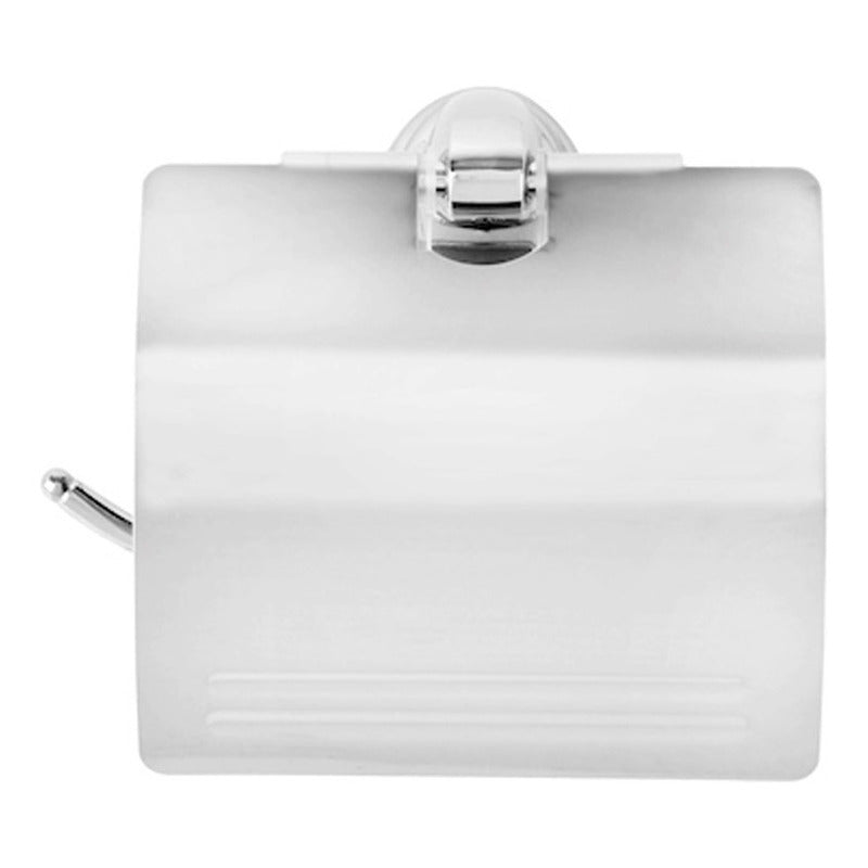Papelera Portarrollo Cromada