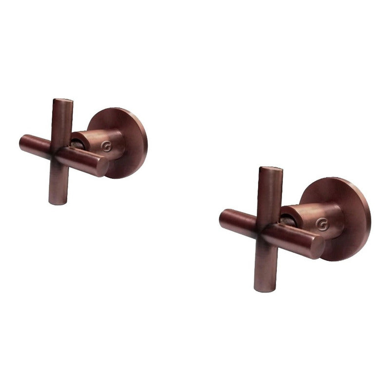 Mezclador Ducha Vintage Bronce Antiguo + Ducha