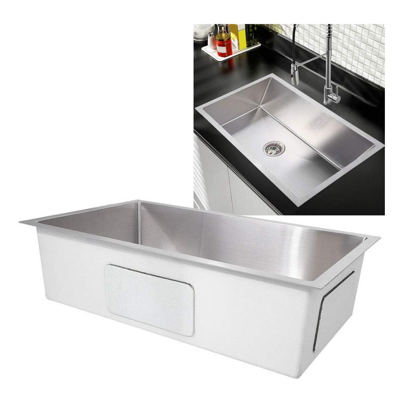 Lavaplatos Rectangular Acero 304 Satinado