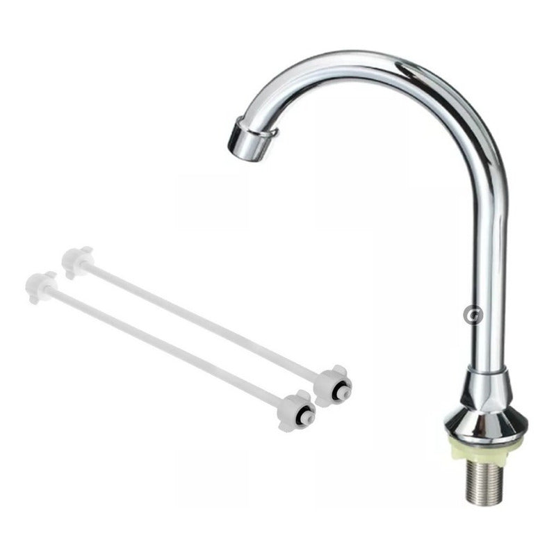 Kit De Cuello Ganso Para Llave De Pedal Y 2 Acoples 120cm