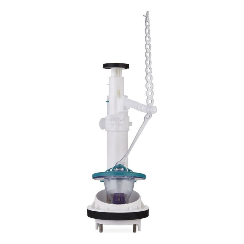 Válvula Descarga Nuki 2 Piezas Catapulta 26cm + Botón Grival