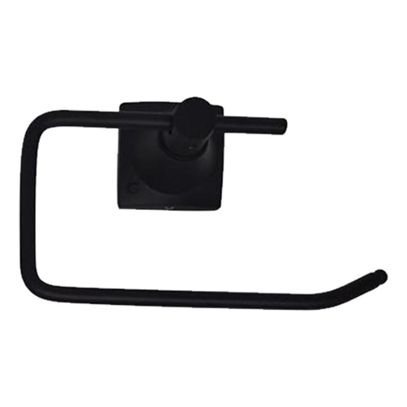 Juego De Accesorios Para Baño Negro Vintage X4 Piezas