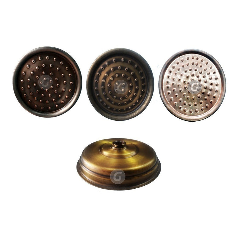 Registro Ducha Bronce Antiguo -vitage-