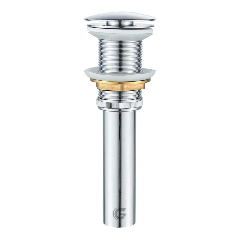 Desagüe De Push Para Lavamanos Zinc 37cm