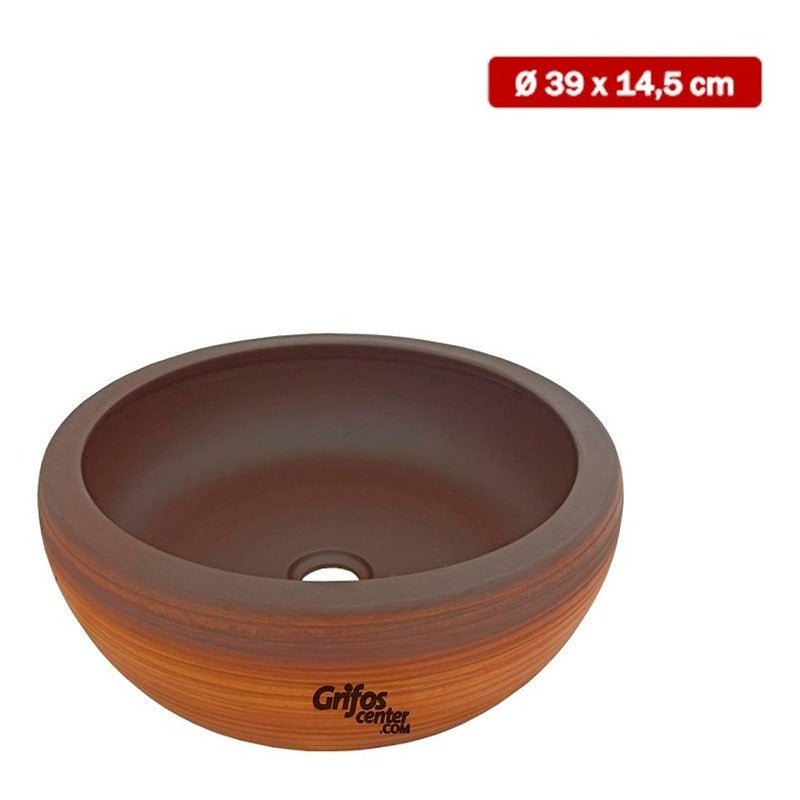 Lavamanos Redondo Cocoa