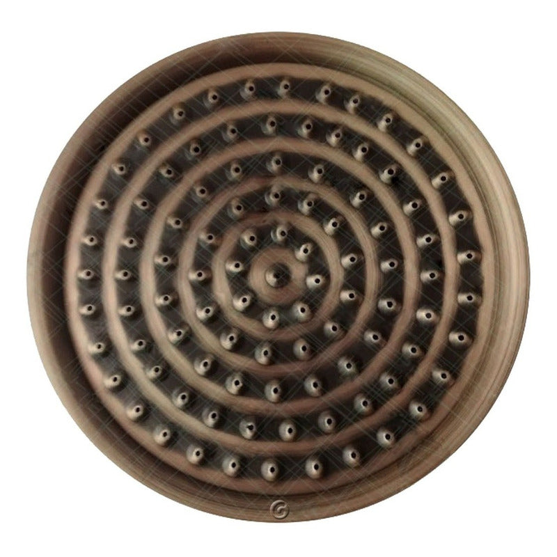Registro + Ducha 20cm Vintage Bronce Antiguo