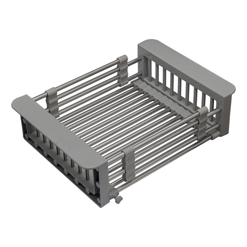 Escurridor Para Lavaplatos/verduras Gris Abs