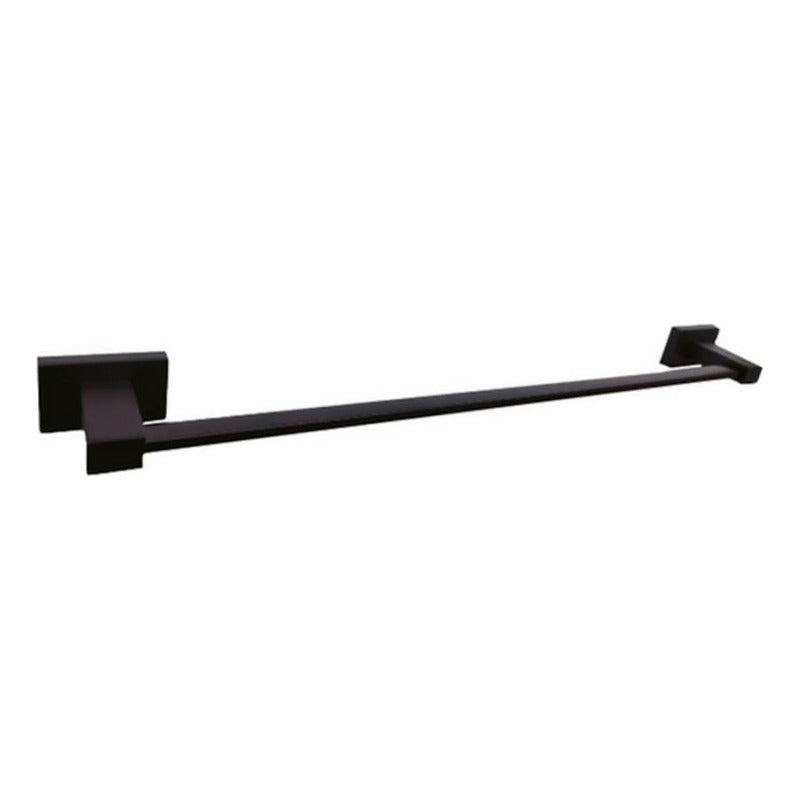 Toallero Barra De 52cm Negro Mate