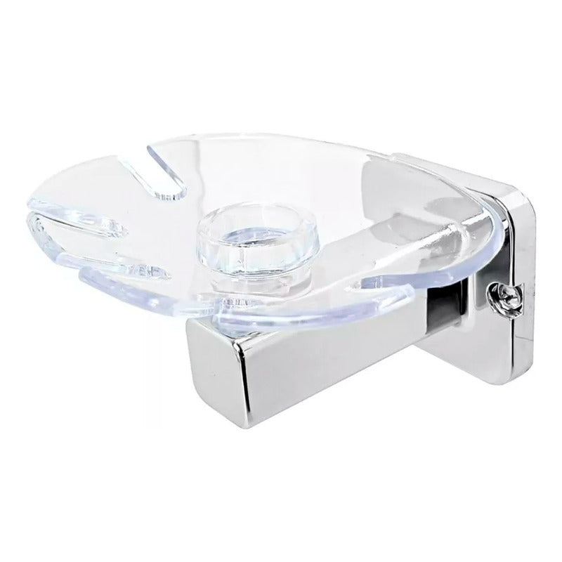 Cepillera Para Baño Cromada Baru