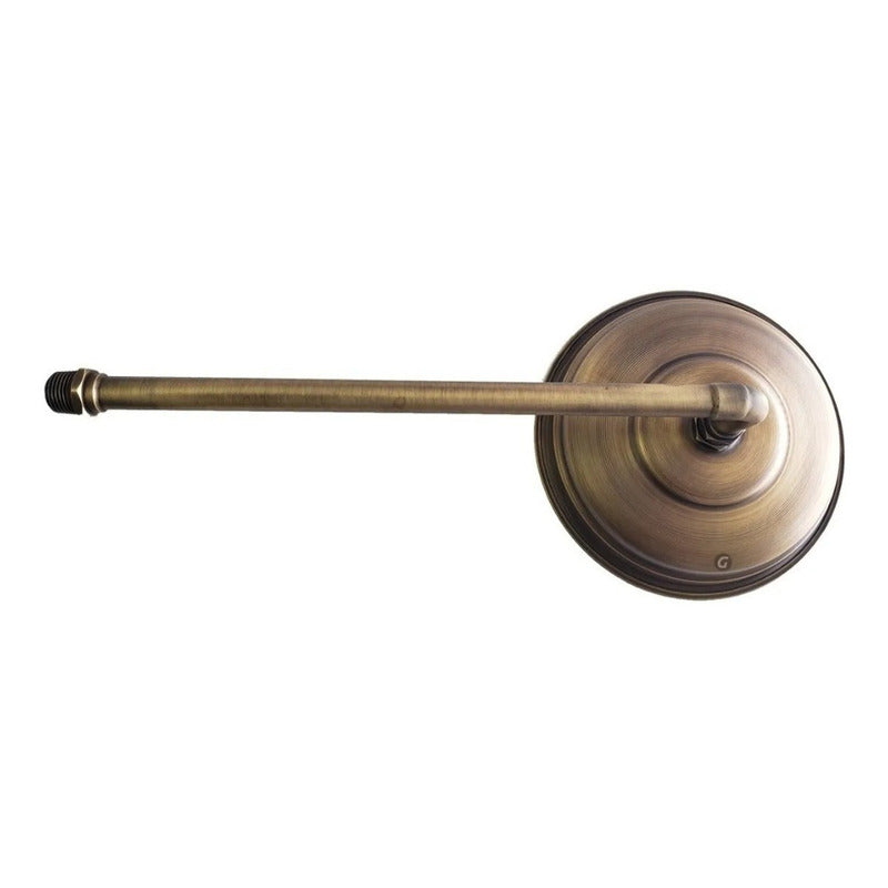 Ducha-regadera Bronce Antiguo 25cm Incluye Tubo 40cm Vintage
