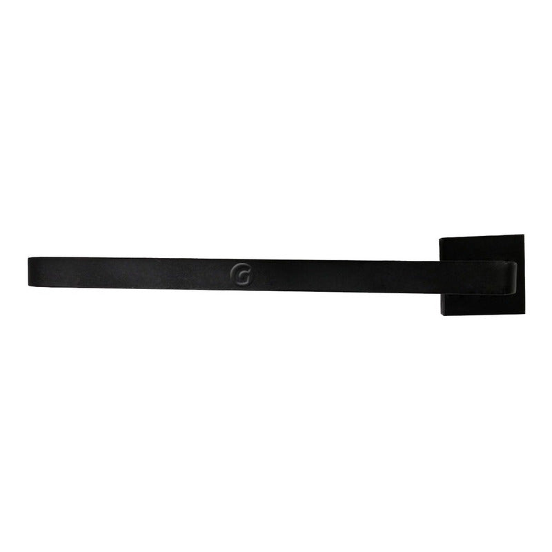 Set X4 De Accesorios Para Baño Cuadrados Color Negro