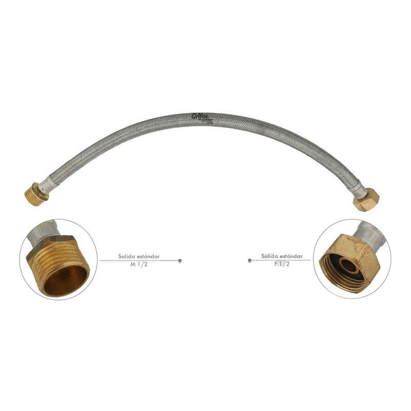 Acople Extension Acero 304-30cm