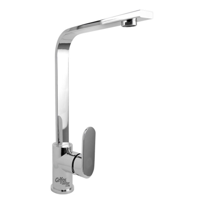 Mezclador Lavamanos Cartucho Cerámico Cromado