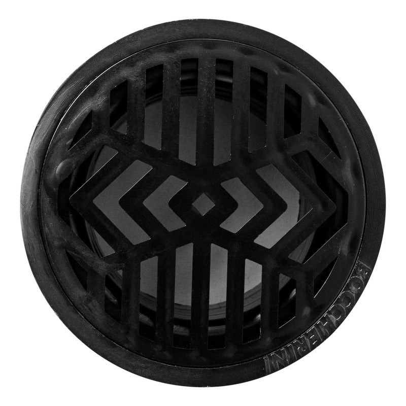 Rejilla De Piso Sifon 4x3 En Pvc Negra