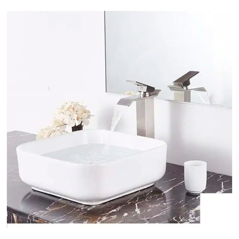 Lavamanos Ceramica Blanco 39*39*13cm