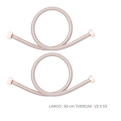 Par De Acoples Con Extension Para Monocontrol 60cm