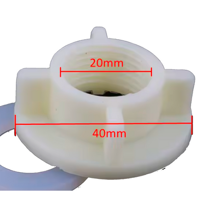 Tuerca de 1/2 Pulgadas Plastica para Griferia