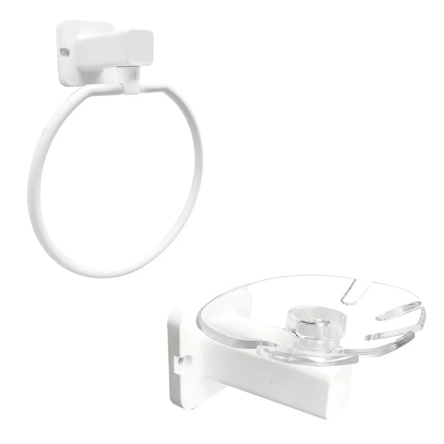 Juego Accesorios Para Baño Blanco Tayrona X6 Piezas