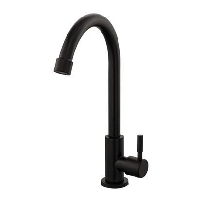 Griferia Lavaplatos Agua Fria Negro Mate Malta Black